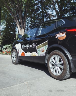 Super Asia foods branded vehicle