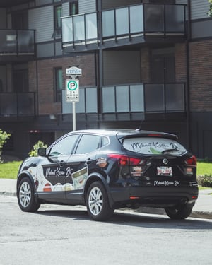 Super Asia foods branded vehicle
